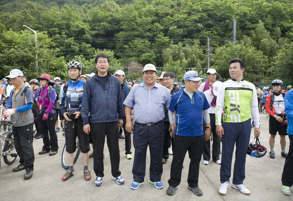 황산베랑길 복원기념 걷기 및 자전거 타기 행사 이미지(1)