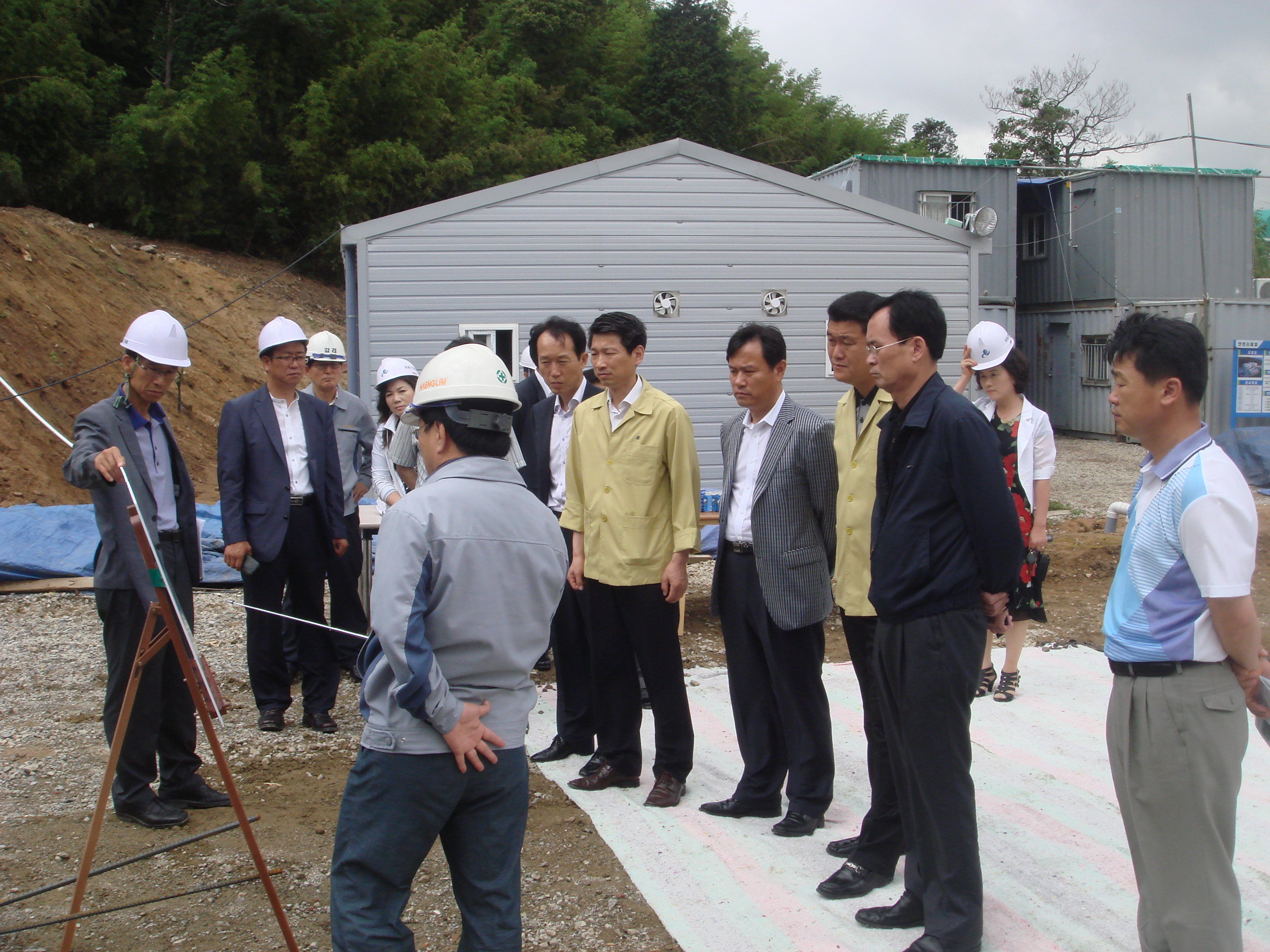기획총무위원회 현장활동(유물전시관 및 양산문화원 건립현장) 대표이미지
