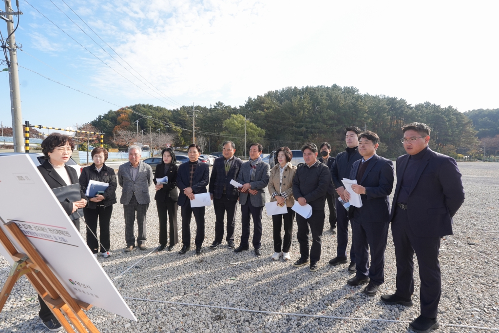 공유재산관리계획안 심의 사업대상지 현장점검 이미지(2)