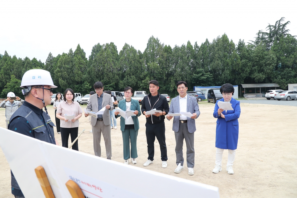 제200회 제1차정례회 대비 도시건설위원회 현장활동 이미지(3)