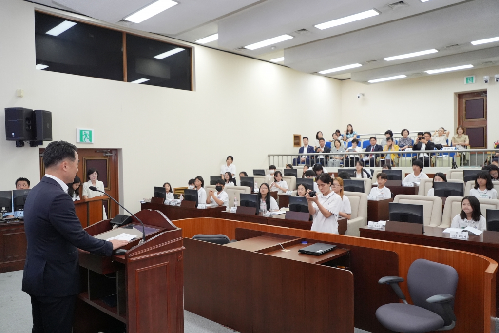 2024 양산시 어린이의회 본회의  이미지(3)