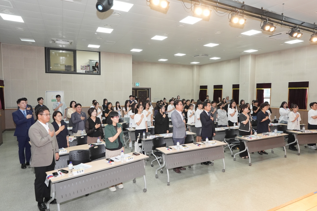 양산시청소년회관 광복 80주년 기념 타임캡슐 봉입식 이미지(2)