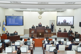 제213회 양산시의회 임시회 제1차 본회의