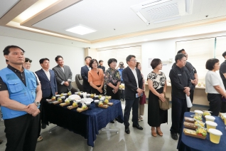 양산 이동노동자 거점 쉼터 개소식 대표이미지