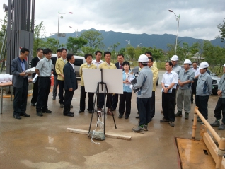 산업건설위원회 현장활동(농수산물종합유통센터 건립현장) 대표이미지