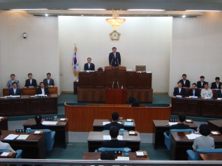 제111회 양산시의회 임시회 제1차 본회의 대표이미지