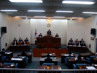 제115회 양산시의회 임시회 제1차 본회의 대표이미지