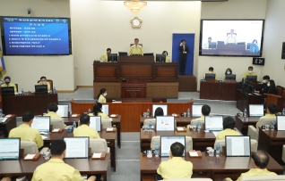 제168회 양산시의회 제1차정례회 제1차본회의 내용보기 제168회 양산시의회 제1차정례회 제1차본회의 대표이미지