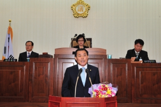 제5대 양산시의회 김종대 의장님 당선인사말씀 대표이미지