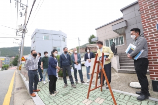 제181회 양산시의회 1차정례회 도시건설위원회 현장활동 대표이미지