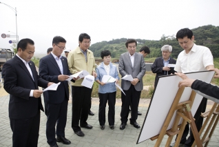 양산시의회 산업건설위원회 현장확인 내용보기 양산시의회 산업건설위원회 현장확인 대표이미지