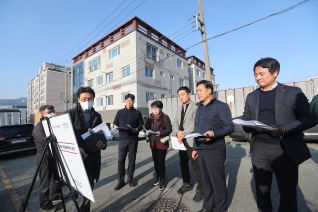 제191회 양산시의회 제2차정례회 도시건설위원회 현장활동 대표이미지