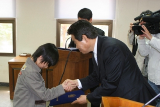 어린이의회 임명장 수여 대표이미지