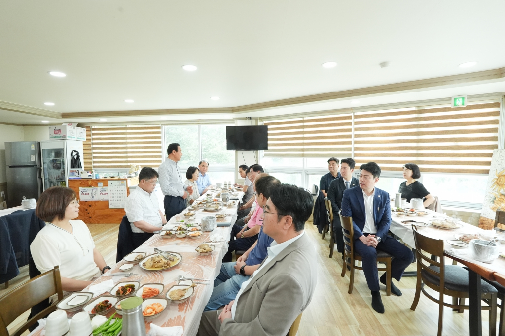 양산시의회 언론인 간담회 이미지(1)